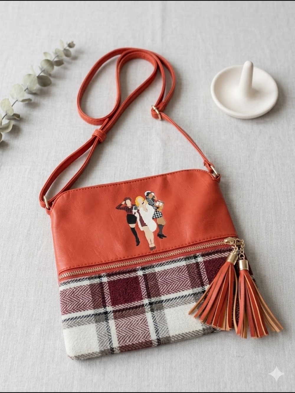 "Clueless" Inspired Crossbody Purse